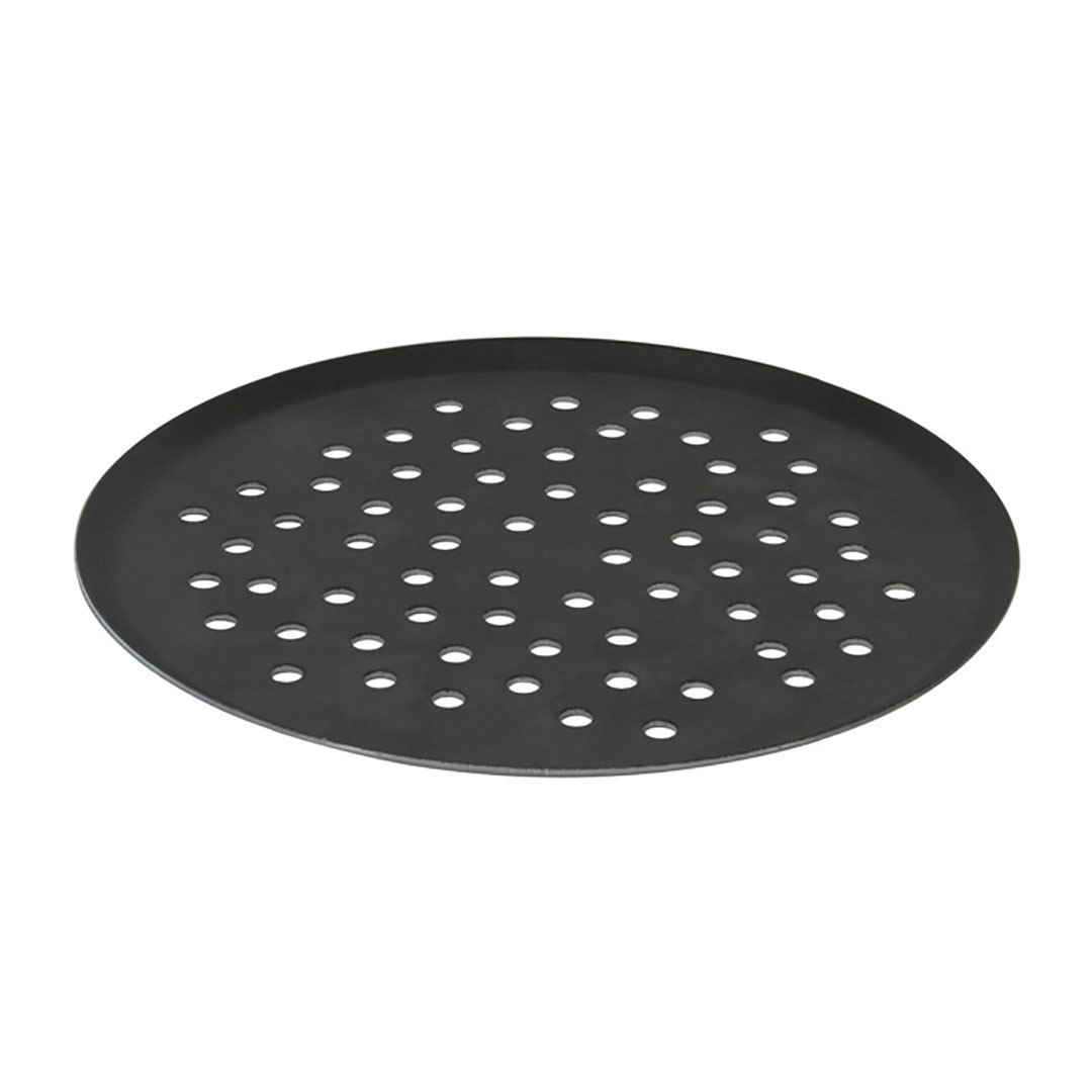 Plaque de cuisson ronde perforée antiadhésive, aluminium antiadhésif