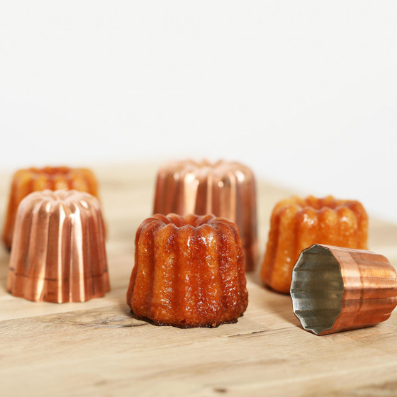 Gezackte Kuchenform Cannelés