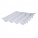 Plaque 4 gouttières à bûche demi-rondes MOUL FLEX PRO, silicone transparent