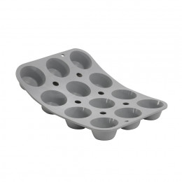 Plaque 15 moules ronds Pomponnettes ELASTOMOULE, mousse de silicone