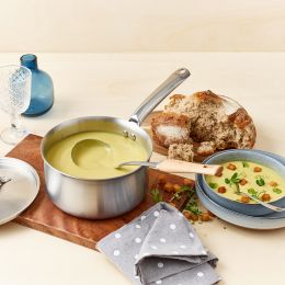 CASSEROLE QUEUE TUBE INOX 24CM