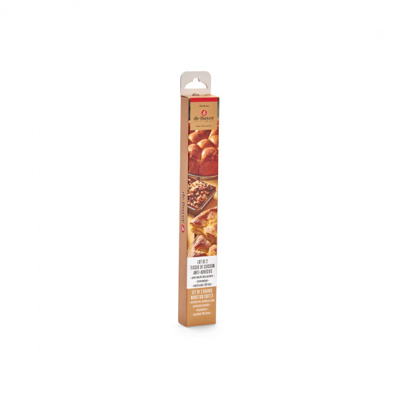 Set of 2 Baking sheets for round mould 3213.24