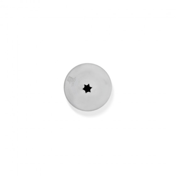Sterntülle Edelstahl A6 - 6 Zähne Ø3mm
