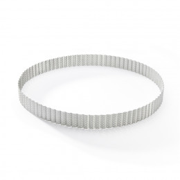 Perforierte geriffelte Rund Tortenringe Ø32cm