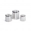 Fluted mould Canelés Bordelais, stainless steel
