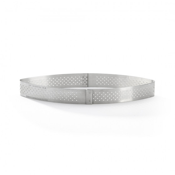 Calisson Perforierte Tortenring VALRHONA 18x7,8cm H.2cm