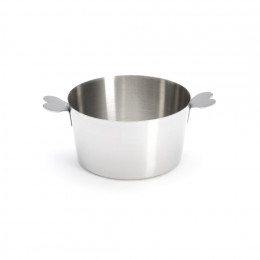 Charlotten-Form aus Edelstahl Ø16cm H.9cm
