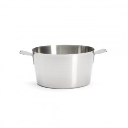 Charlotten-Form aus Edelstahl Ø16cm H.9cm