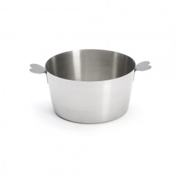 Charlotten-Form aus Edelstahl Ø17,7cm H.10cm
