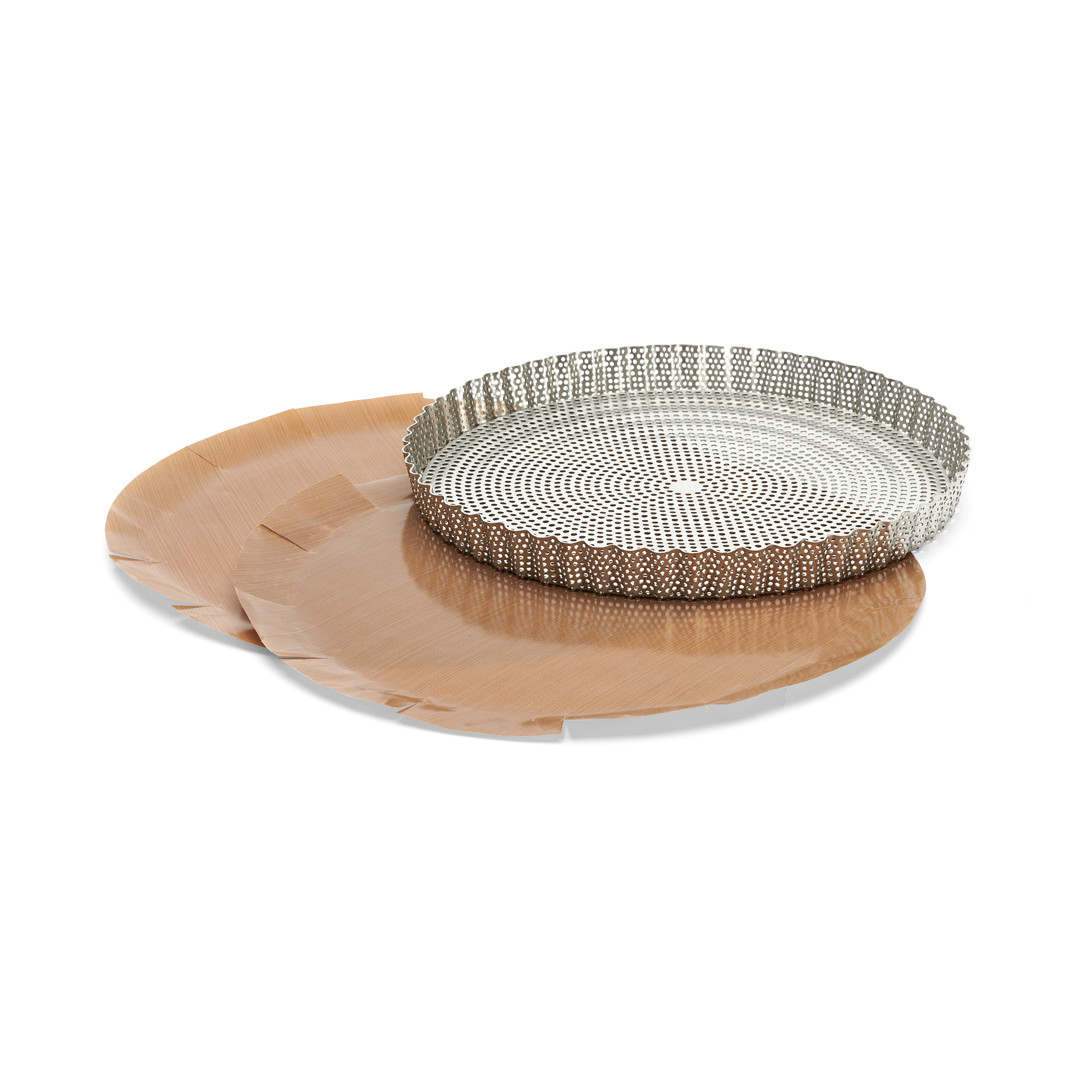 De Buyer Charlotte Backform 18 Cm – Beschichteter Edelstahl, Antihaft, Für Kuchen & Desserts, Grau