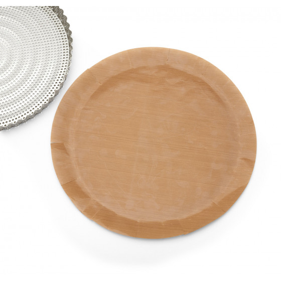 Moule à tarte inox perforé Ø28cm + 2 feuilles de cuisson antiadhésive