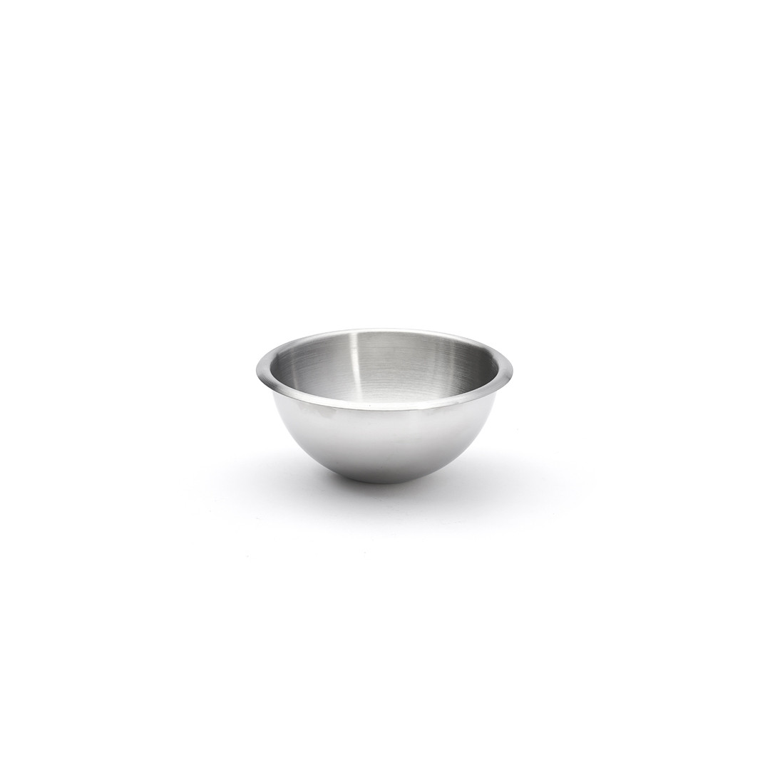 Cul De Poule Inox Bassine Demi-sphérique Inox Fond Silicone ø 20 Cm Fouet Inox 25 Cm – De Buyer – Cul-de-poule Professionnel Bassine Pour Fouetter