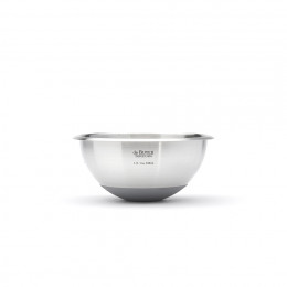 Stainless steel hemispherical bowl Ø20cm silicone base