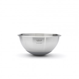 Runde Schlagschüssel Edelstahl Ø24cm Boden Silikon