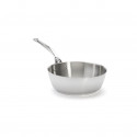 Stainless steel riveted sauté-pan MILADY