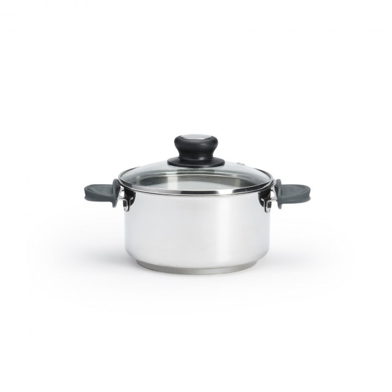 Removable Stainless steel saucepan MILADY TWISTY Ø16cm