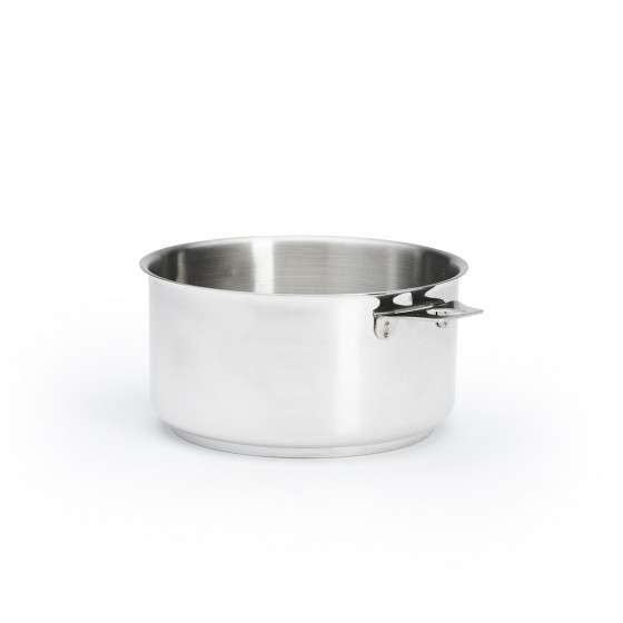 Removable Stainless steel saucepan MILADY TWISTY Ø20cm