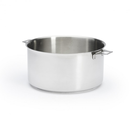 Removable Stainless steel saucepan MILADY TWISTY Ø28cm