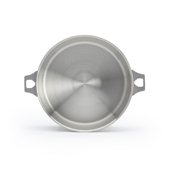 Removable Stainless steel saucepan MILADY TWISTY Ø28cm