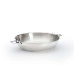 Removable Stainless steel frying pan MILADY TWISTY Ø24cm