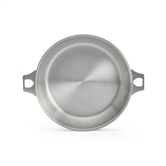 Removable Stainless steel frying pan MILADY TWISTY Ø24cm