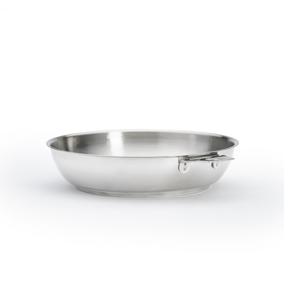 Removable Stainless steel frying pan MILADY TWISTY Ø24cm