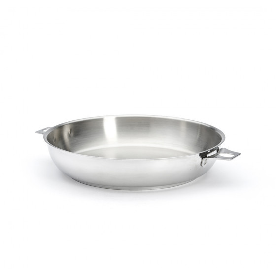 Removable Stainless steel frying pan MILADY TWISTY Ø28cm