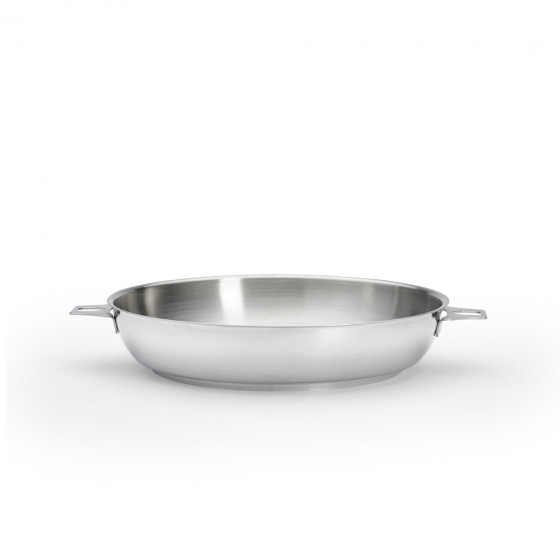 Removable Stainless steel frying pan MILADY TWISTY Ø28cm