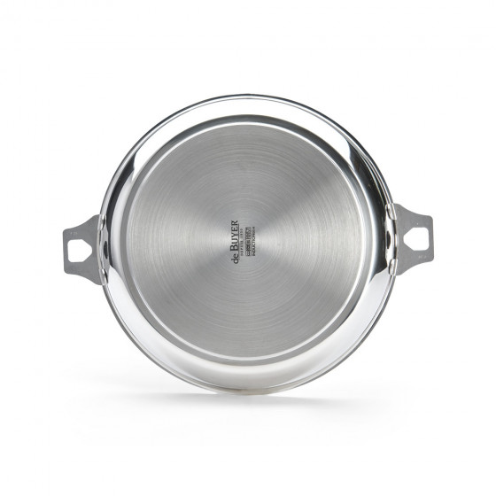 Removable Stainless steel frying pan MILADY TWISTY Ø28cm