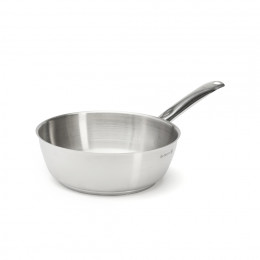 Stainless steel riveted sauté-pan PRIM'APPETY Ø24cm