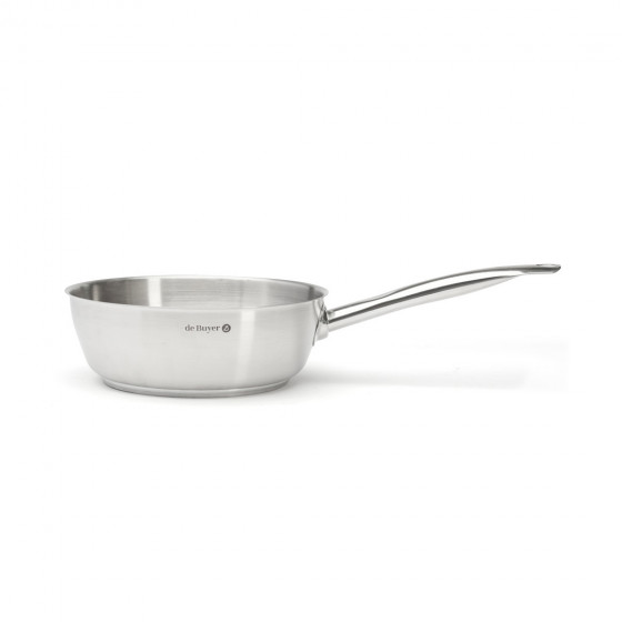 Stainless steel riveted sauté-pan PRIM'APPETY Ø24cm