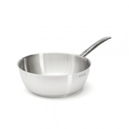 Stainless steel riveted sauté-pan PRIM'APPETY Ø28cm