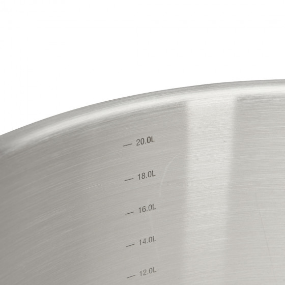 Stainless steel high stewpan PRIM'APPETY Ø36cm