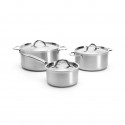Stainless steel saucepan Set ALCHIMY