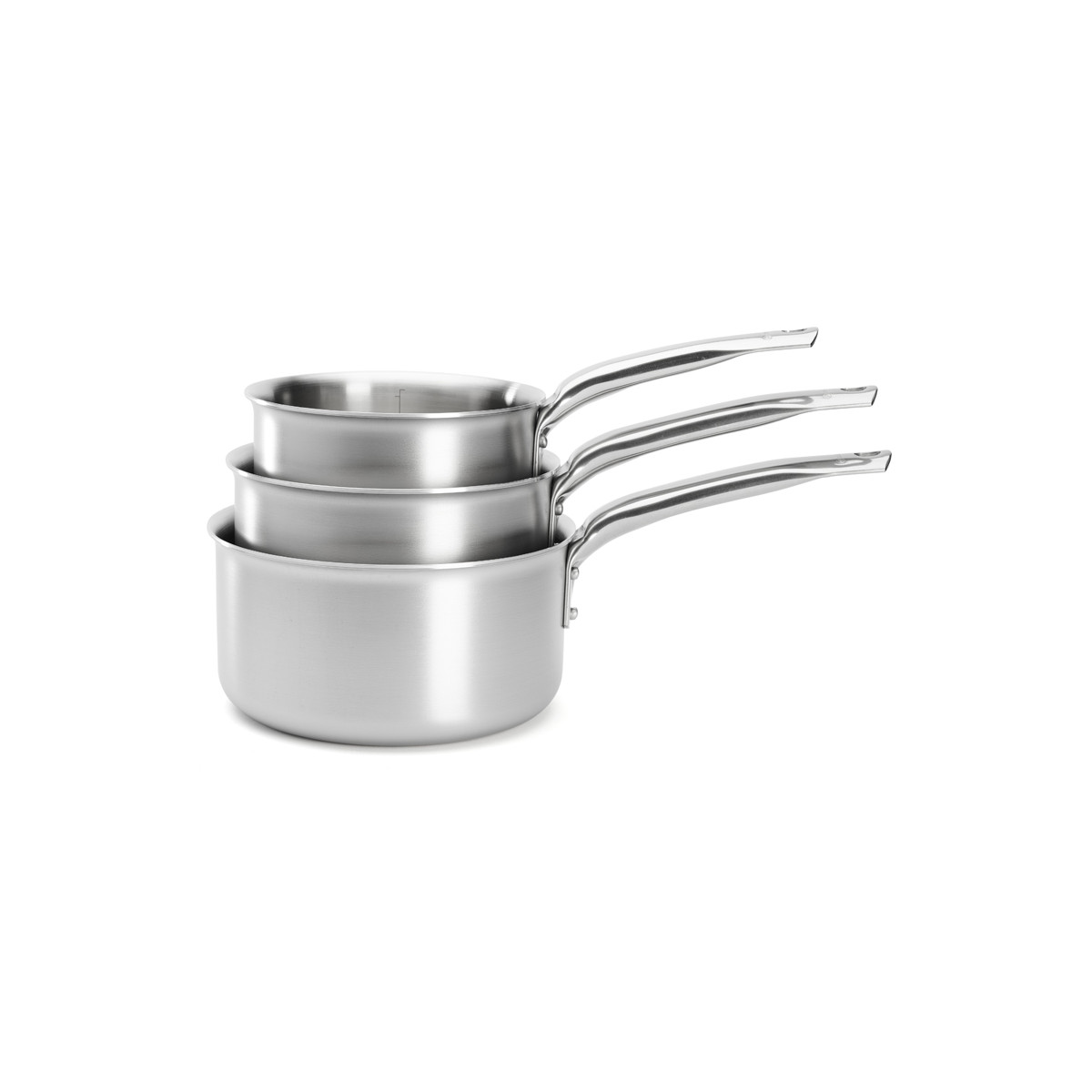 de Buyer Alchimy 5.3 qt. Tri-Ply Stainless Steel Sauce Pot 3605.24