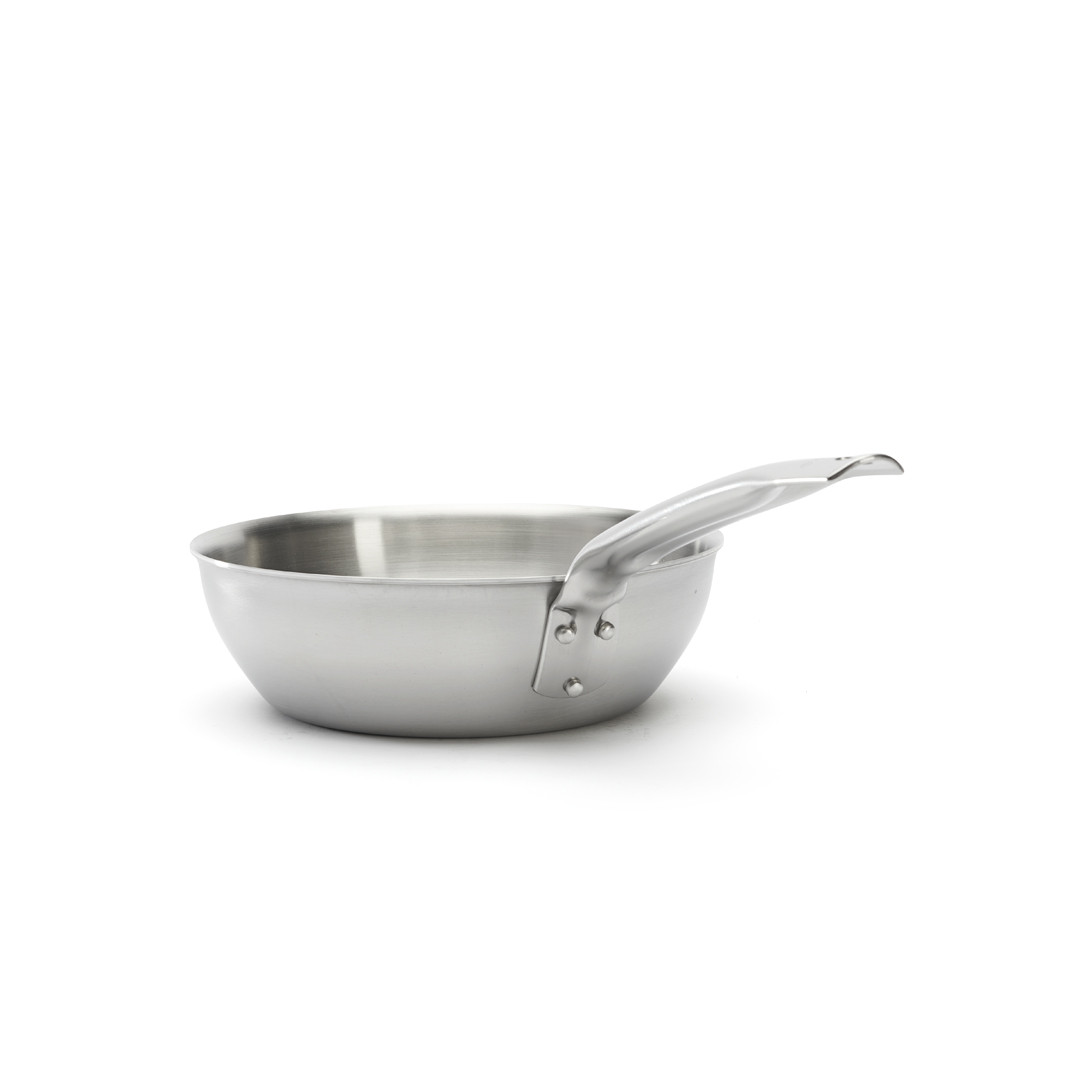 Rounded sautépan ALCHIMY, stainless steel, ø 24cm, Alchimy De Buyer