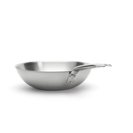 Stainless steel Wok ALCHIMY Ø32cm
