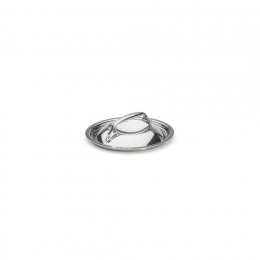 Lid with cast stainless steel riveted handle Ø14cm
