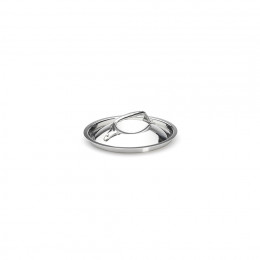 Lid with cast stainless steel riveted handle Ø16cm
