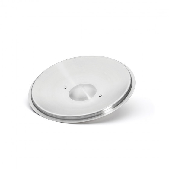 Lid with cast stainless steel riveted handle Ø18cm
