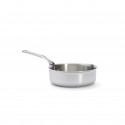Sauteuse bord droit en inox AFFINITY