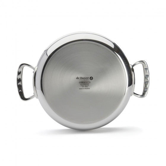 Servierpfanne Edelstahl mit Deckel AFFINITY Ø28cm