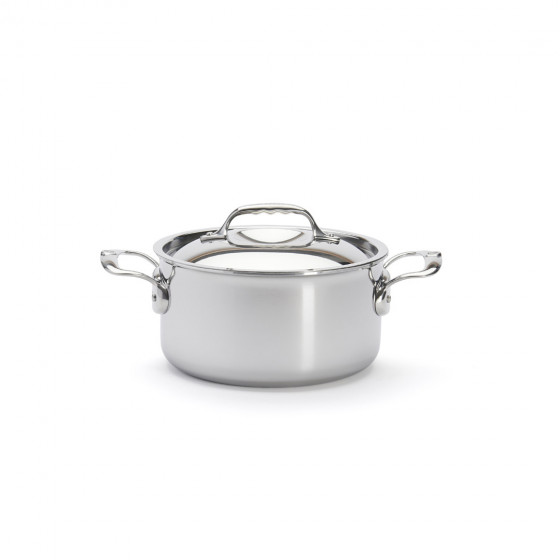 Stainless steel stewpan with lid AFFINITY Ø20cm