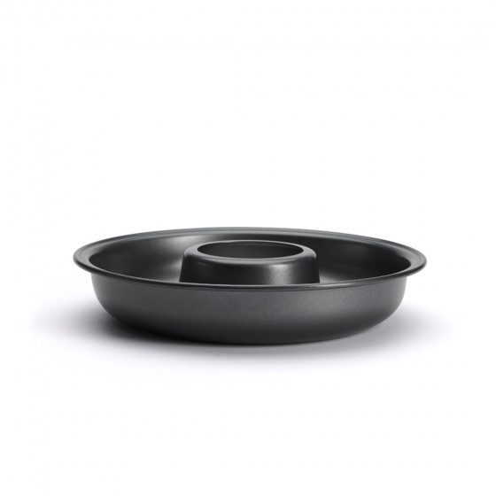 Kuchenform Rund Savarin Stahl-Antihaft Ø24cm