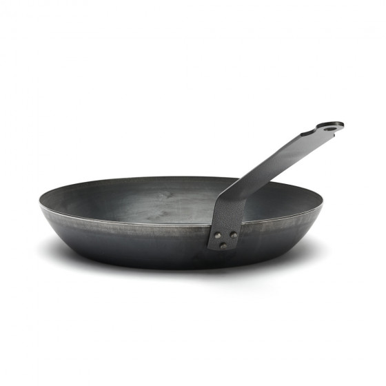 Frying pan, blue steel