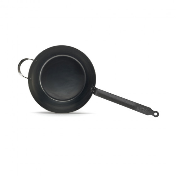 Round "Country" frypan, blue steel