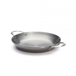 Steel paella pan MINERAL B Ø32cm