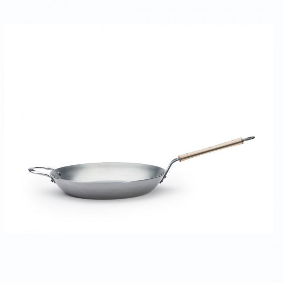 Steel frying pan MINERAL B BOIS Ø32cm