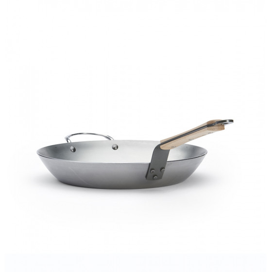 Steel frying pan MINERAL B BOIS Ø32cm