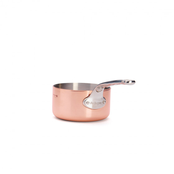 Copper saucepan PRIMA MATERA Ø14cm - stainless steel handle